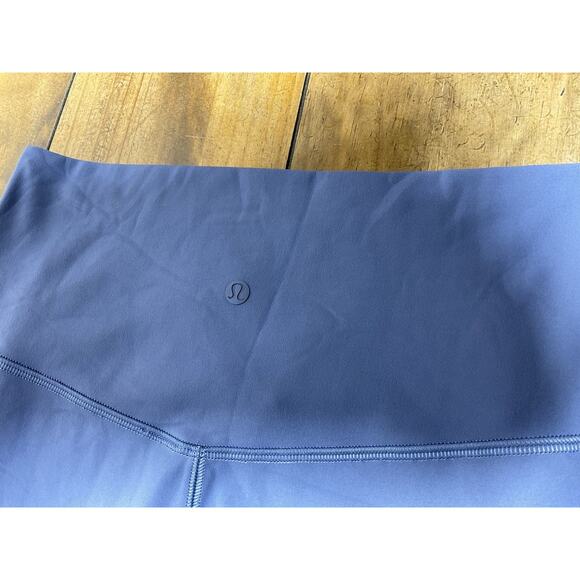 Lululemon Athletica Nulu Slim-Fit High Rise Midi Skirt Women’s Size 8 Oasis Blue - Picture 5 of 10